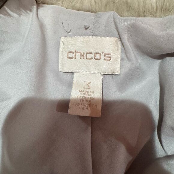 Chico’s vest size 3. - Picture 7 of 9